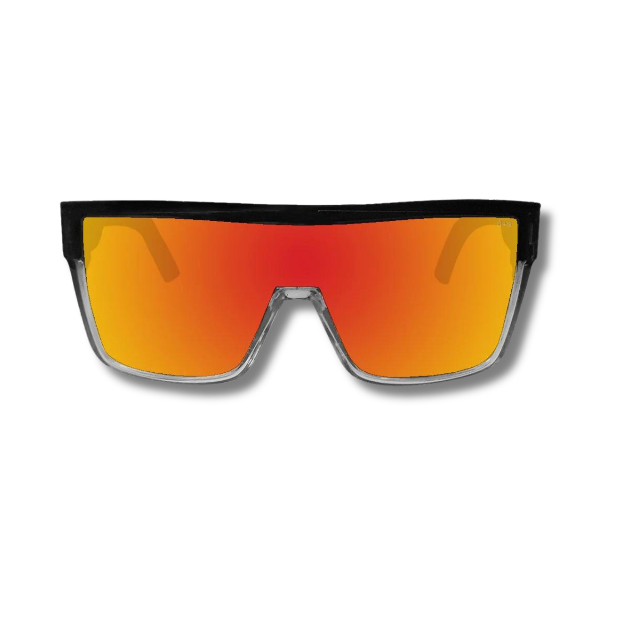 Bomber Eyewear - BUZZ Safety Red Mirror Crystal